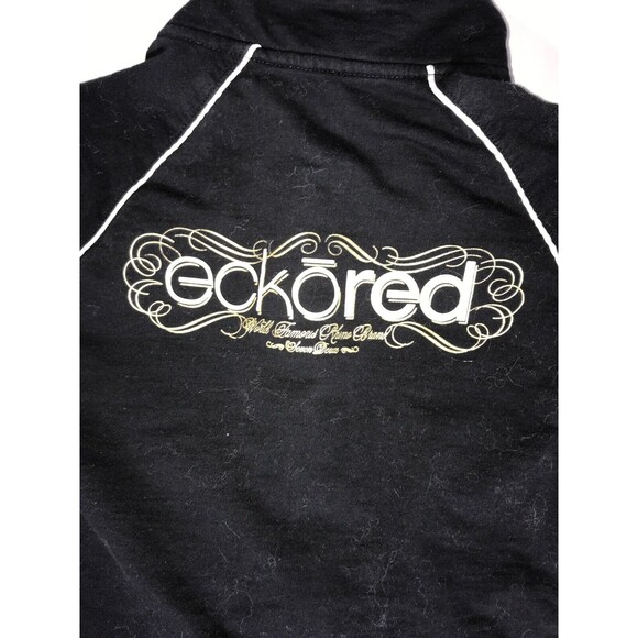 EckoRed Y2K Jacket Juniors Size Small Cotton Blend Rhino Brand full zip - Picture 2 of 5
